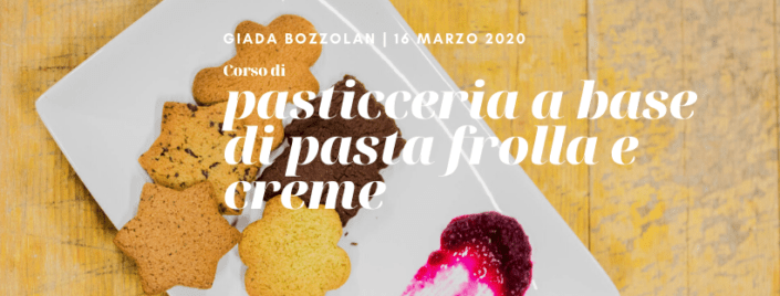 pasticceria a base di pasta frolla e creme con giada bozzolan