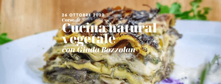 Corso di cucina natural-vegetale - 26 ottobre 2022